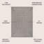 Tapis intérieur / extérieur noir / gris clair Chevron-69807259