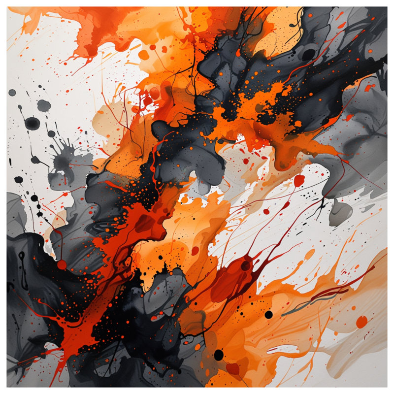 Housse de couette Abstract Art Bedding Art Contemporary, Grand lit