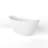 61 Inch Freestanding Solid Surface Soaking Bathtub For Bathroom-122889777
