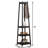 Vassen White Finished Wood Coat Rack With 3-Tier Storage Shelves For Organized Entryways And Compact Spaces-1339797530