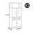 New Chinese Style Classical Storage Bookcase