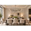Lustre moderne à 10 lumières en nickel lustré, style allumette-29552791