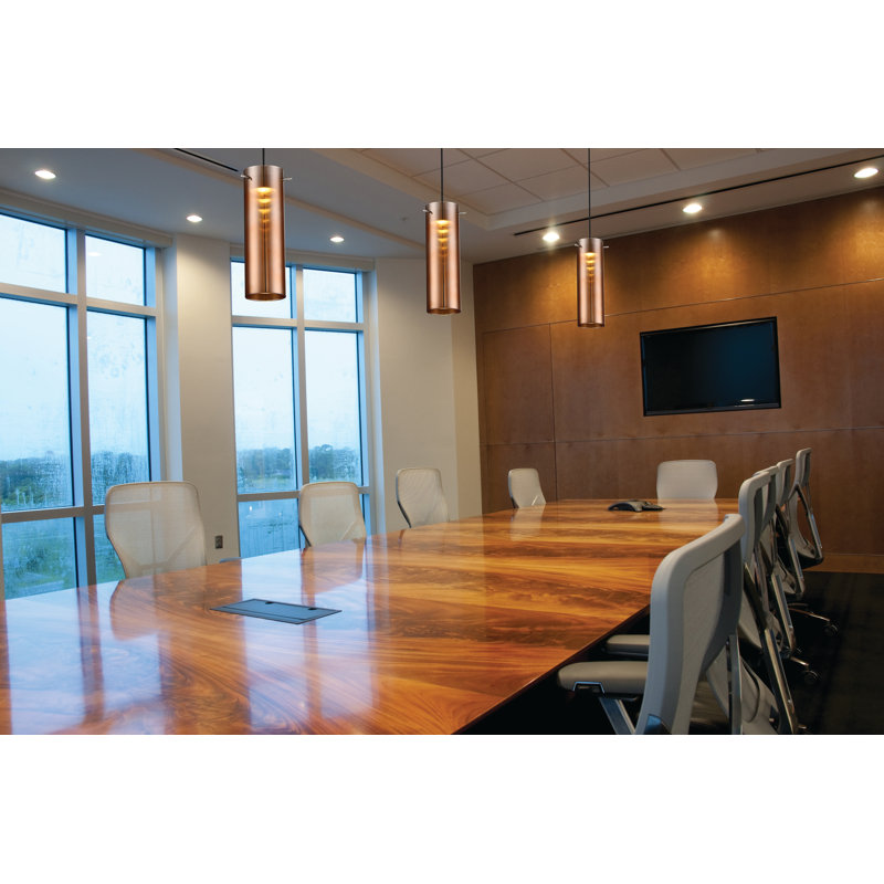Luminaire suspendu cylindrique à 1 lumière Ragusa