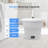 SereneLife Portable Mini Washing Machine - PUCWM44 - Compact, Foldable Washer for Clothes, Ideal for Camping, Travel, Small Spaces, and RVs