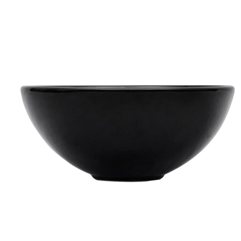 Elliston 900mm Double Bathroom Vanity with Vessel Ceramic Basin, White, Black
