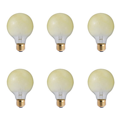 40 watts, g25 incandescente, ampoule à intensité variable, e26/base moyenne (standard)