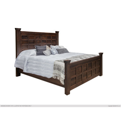 Solid Wood Standard Bed
