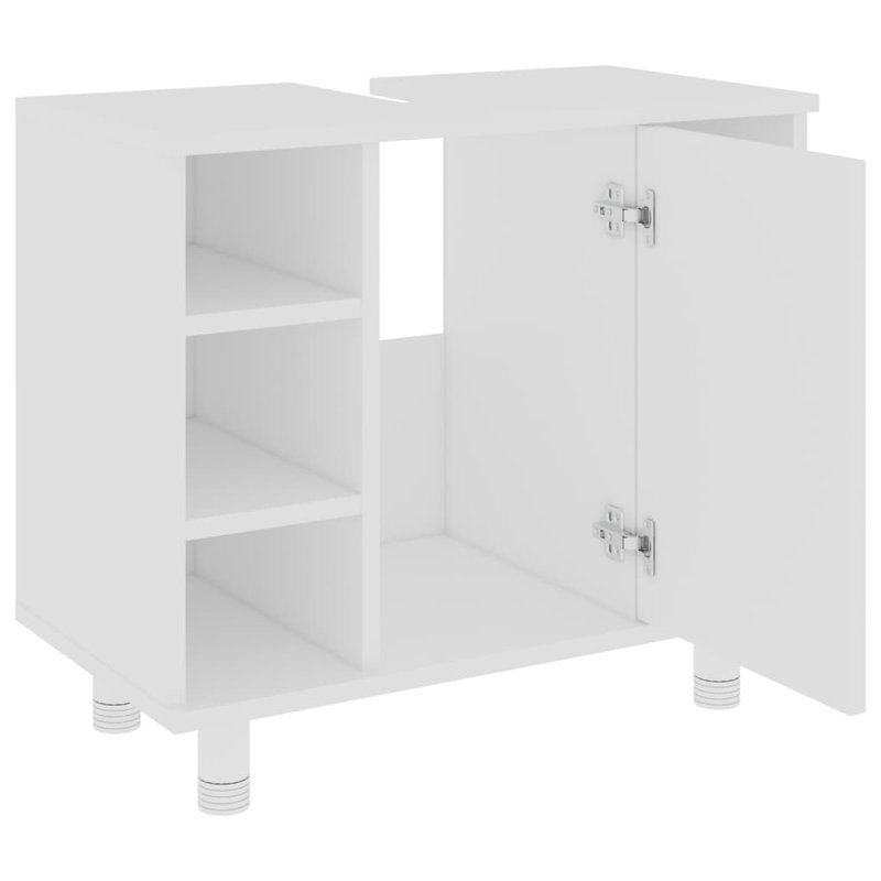 Avrom 60cm Bathroom Vanity Base Only, White