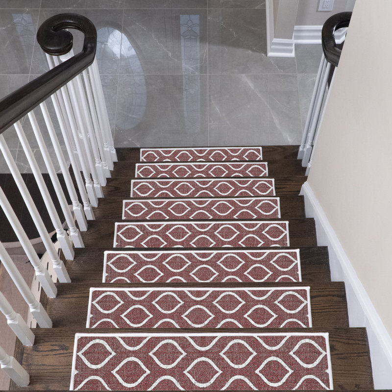 Tapis d'escalier Dalany, Marron