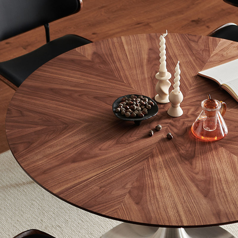 Ensemble repas Mid-Century, H 29,5 po x L 47,2 po x l 47,2 po