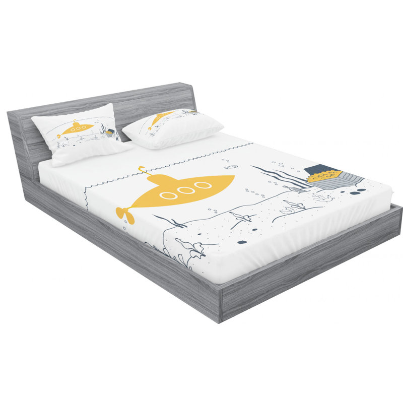 Microfiber Sheet Set, Full Sheet Set with 2 Pillowcases