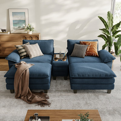 HS003-04-221 + Table - Bleu marine