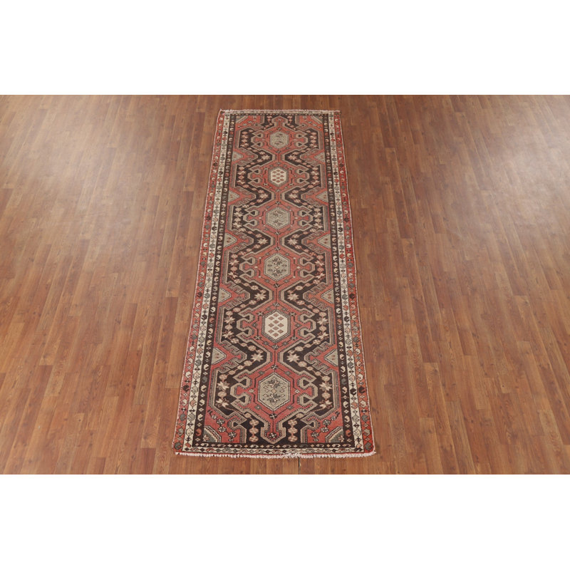 Tapis de couloir géométrique 4 x 10