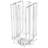 MyGift Modern Stainless Steel 48 Pod Coffee Pod Storage