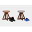 X Leather Accent Stool-18015238-35227824