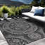 Tapis intérieur / extérieur gris Waikiki Noosa-738113227
