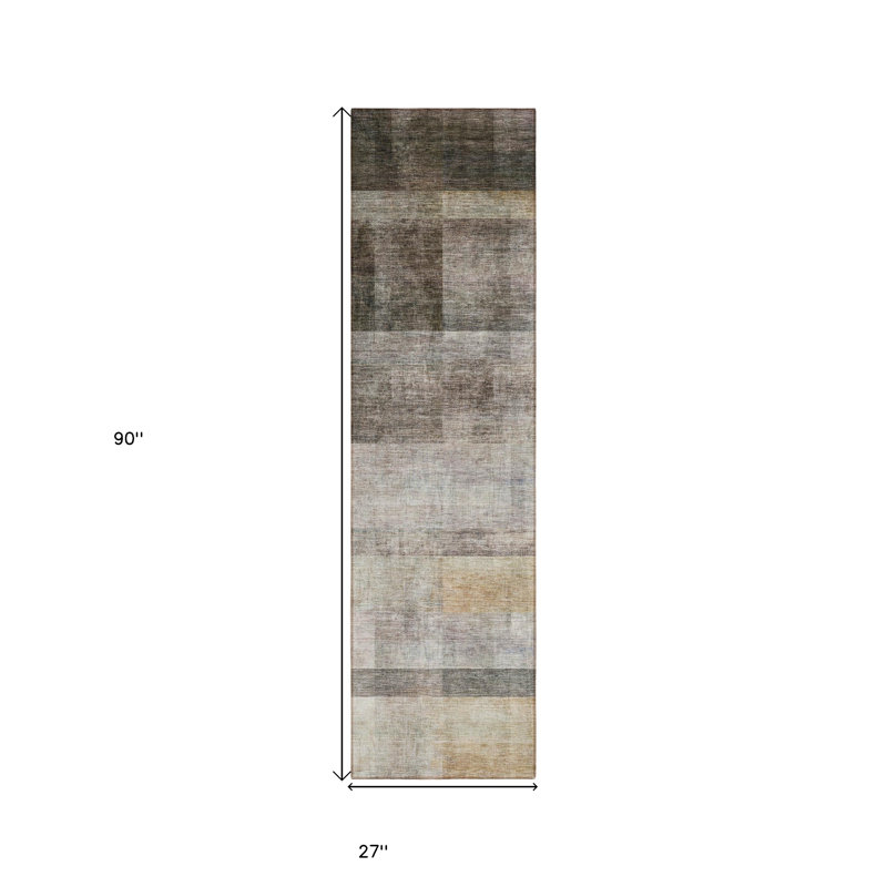 Tapis de couloir d'extérieur 8 po