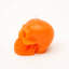 Boîte de bougie crâne d'Halloween multicolore - 6 pièces