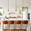 Mincey 1- Light Kitchen Island Teardrop Pendant