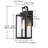 Schlesinger Outdoor Rectangular Clear Glass Shade Wall Light-189313782-233855030