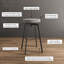 Tabouret de bar et de comptoir pivotant-983576299-983576297