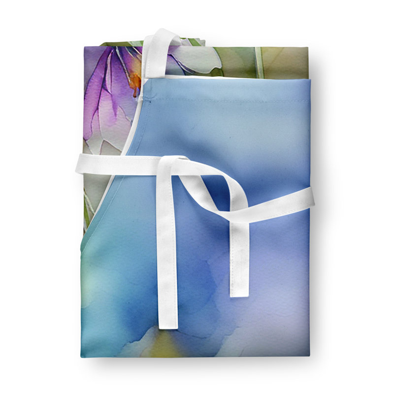 Iris du Tennessee en tablier aquarelle, Fleurs de South Dakota Pasque