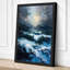 Light Breaking Through Coastal - Wrapped Canvas-631771363-631771370