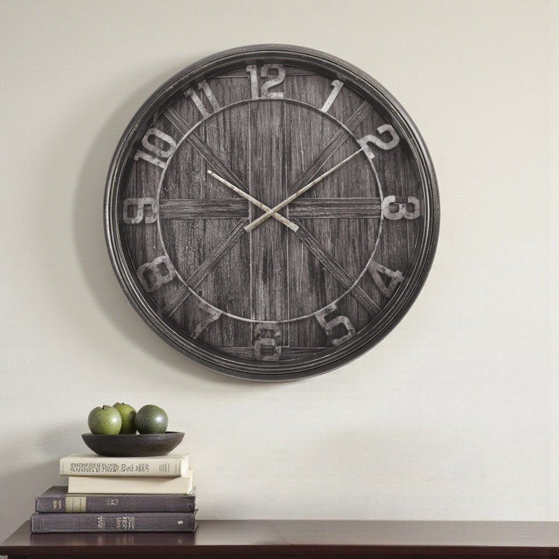 Très grande horloge murale Reneau