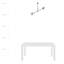 2-Light Sputnik Chandelier-527402545