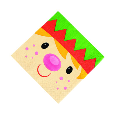 Arhaan Disposable Paper Christmas Napkins