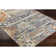 Jamieson Machine Woven Blue/Orange Area Rug
