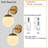 Gold Wall Sconce Modern Nordic Style Milky Globe Glass Shade For Bathroom Vanity Light Set Of 2