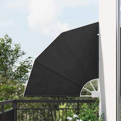 New Patio Balcony Side Awning Collapsible Garden Multi Sizes Multi Colours