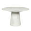 Table de salle à manger ronde en béton Caldera - Blanco-1070897878