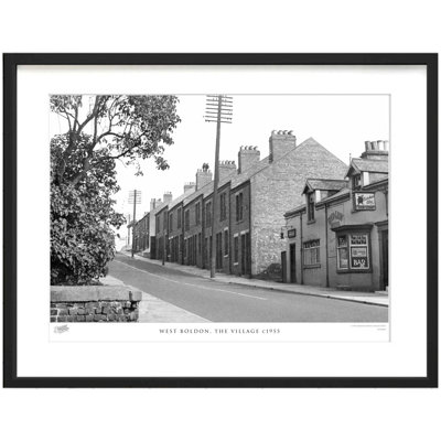 West Boldon, the Village C1955 1 Piece Single Picture Frame Wall Art