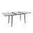 47"-63" Expandable Dining Table Set For 2-6 People