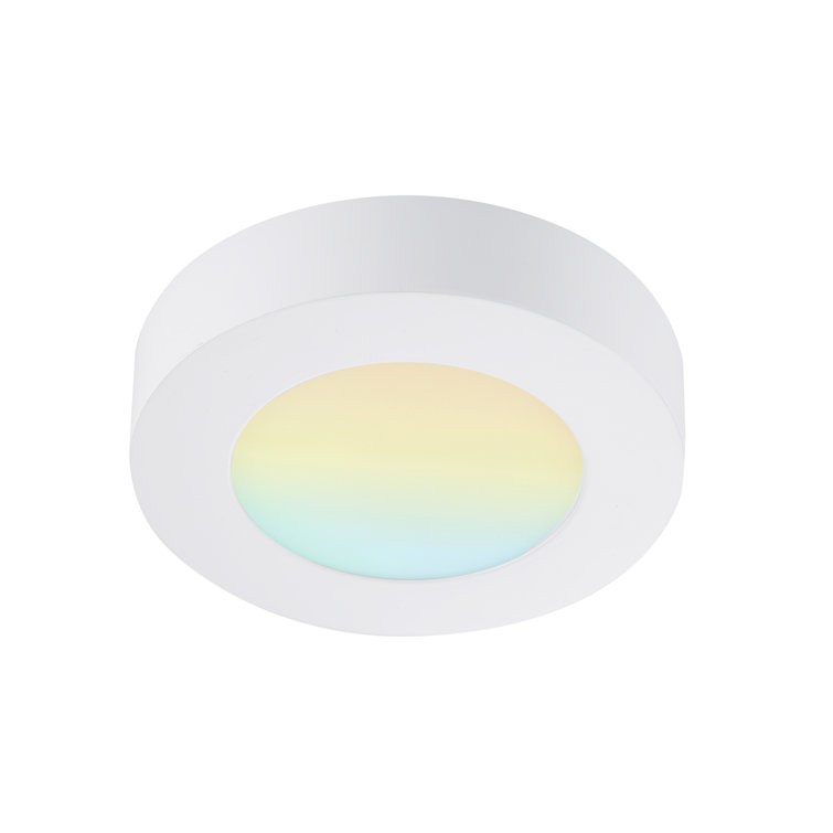 5.5 in. Round Colour Selectable Integrated LED Flush Mount Downlight