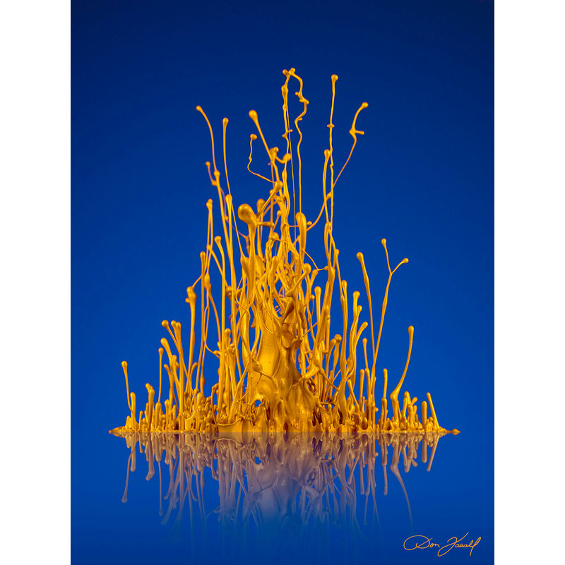 Gold Castle by Don Farrall - Wrapped Canvas Print, 51 cm H x 38 cm W x 3 cm D