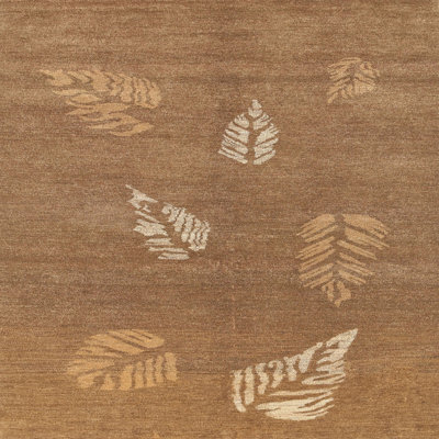 Tapis beige contemporain