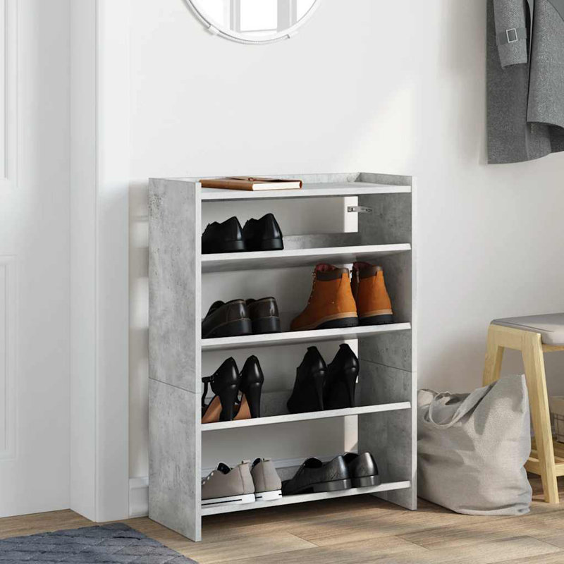 Shoe Rack, Concrete Grey