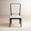 Chaise d'appoint rembourrée Nina