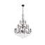 Lustre étagé à 24 lumières de style bougie avec détails en cristal Dagmar-32478761
