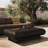 Ambra Outdoor Rectangular Coffee Table-Distressed Bronze
