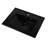 Black Ceramic Vessel Sink 24", 4.72" Inner Depth, 0.81" Countertop, Practical Function Basin Internal Designed