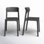 Chaise d'appoint de patio empilable Vowa-101122126