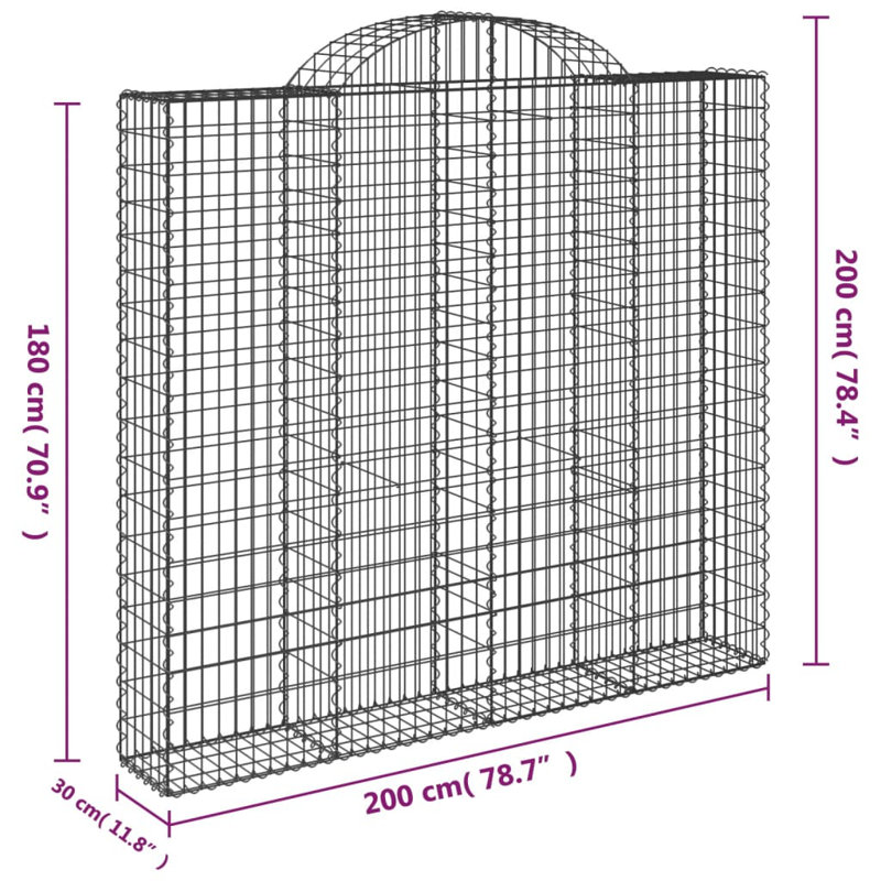 Avaiah Silver Metal Fence Panels Included, 200cm H x 200cm W x 30cm D
