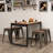 Avikrit Solid Wood 18" Short Stool-1069557428