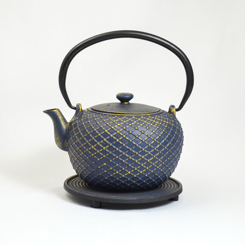 Bloomsbury Market Blosse Teapot, Blue