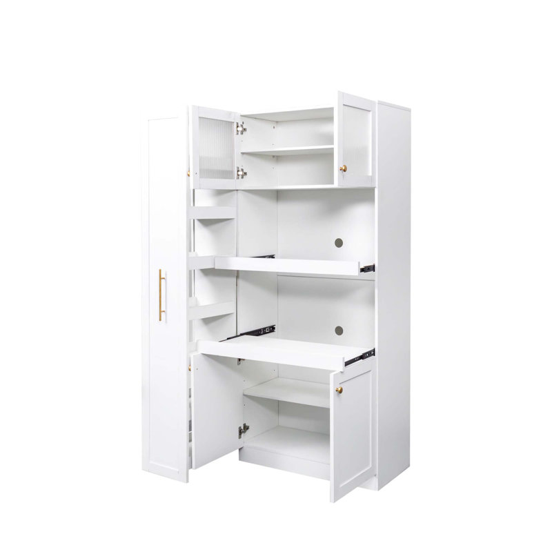 Armoire de cuisine Farmhouse, Blanc