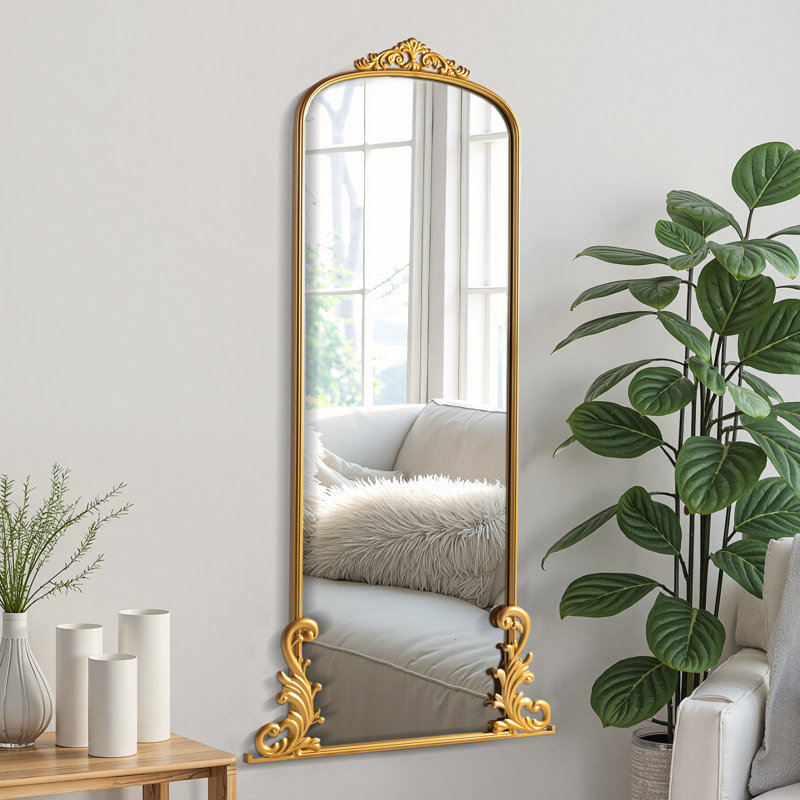 Miroir d'appoint Daneika, Doré